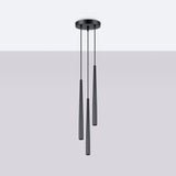 Staande lamp BLISS 3P zwart