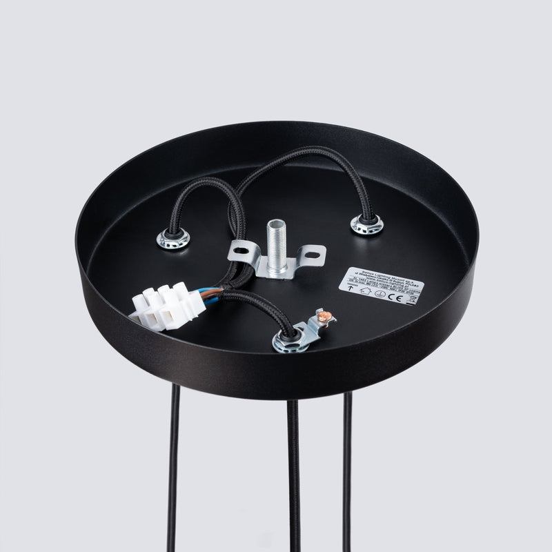 Staande lamp BLISS 3P zwart