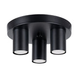 Plafondlamp LAGOS 3P zwart