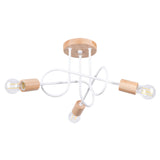 Elegante witte Kroonluchter EMBER 3