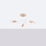 Elegante witte Kroonluchter EMBER 3