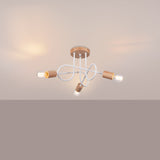 Elegante witte Kroonluchter EMBER 3