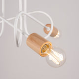 Elegante witte Kroonluchter EMBER 3