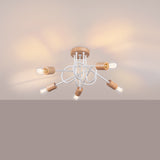 Elegante witte Kroonluchter EMBER 5