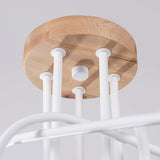 Elegante witte Kroonluchter EMBER 5