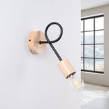 Wandlamp EMBER zwart