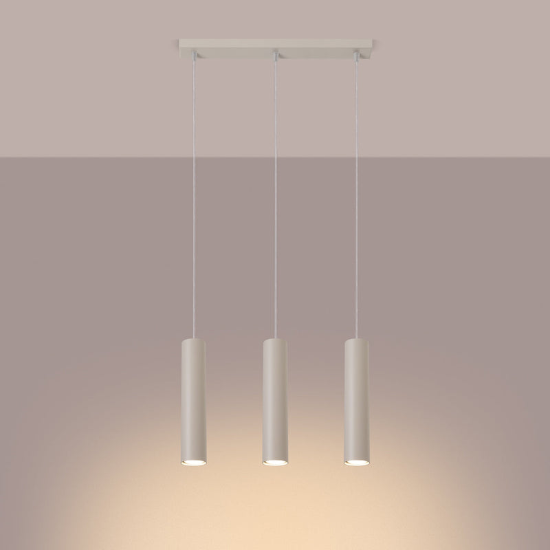 Hanglamp LAGOS 3L beige