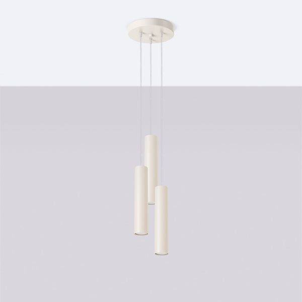Hanglamp LAGOS 3P beige