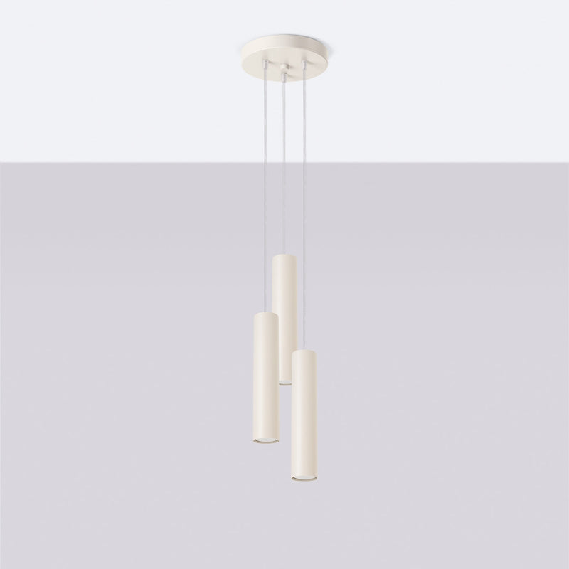 Hanglamp LAGOS 3P beige