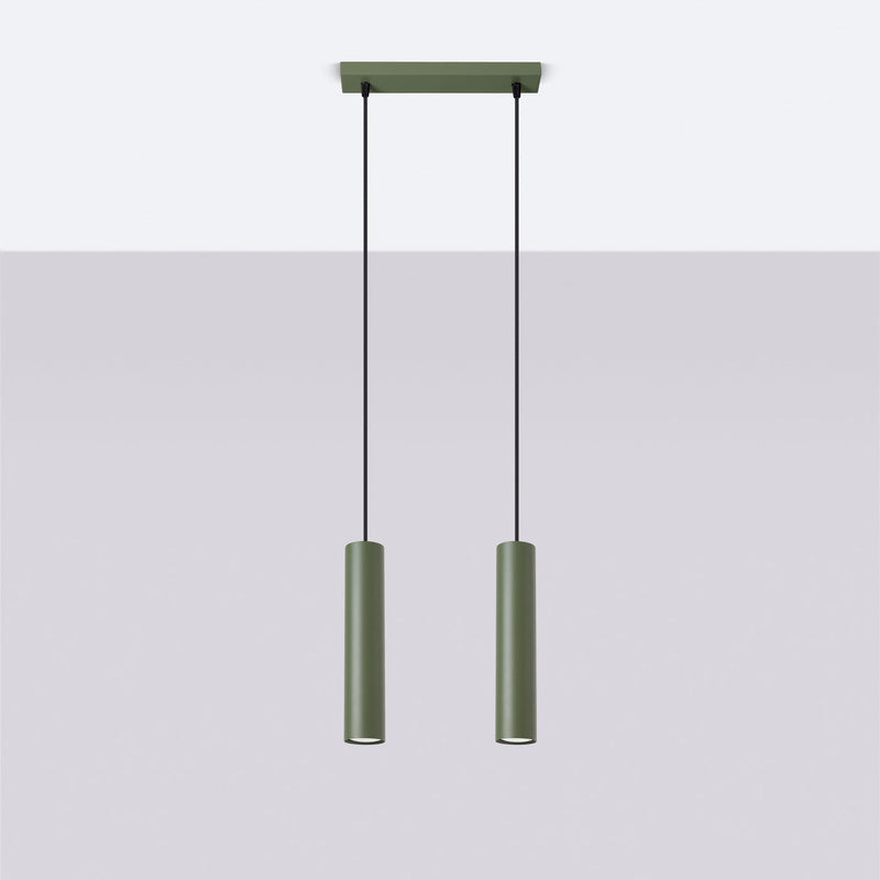 Hanglamp LAGOS 2 olijfgroen