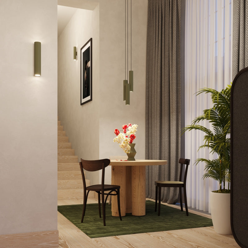 Hanglamp LAGOS 3L olijfgroen