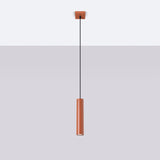 Hanglamp LAGOS 1 rood oker