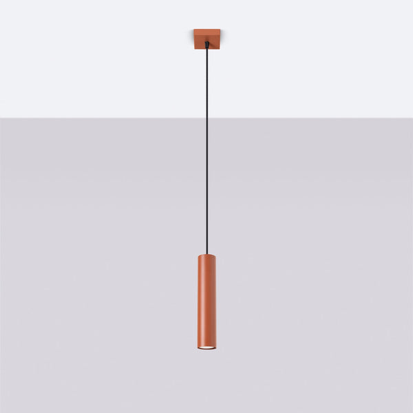 Hanglamp LAGOS 1 rood oker