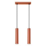 Hanglamp LAGOS 2 rood oker