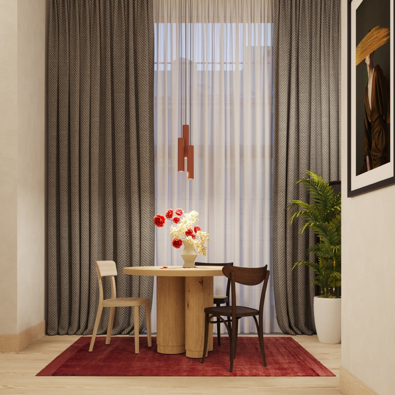 Hanglamp LAGOS 2 rood oker