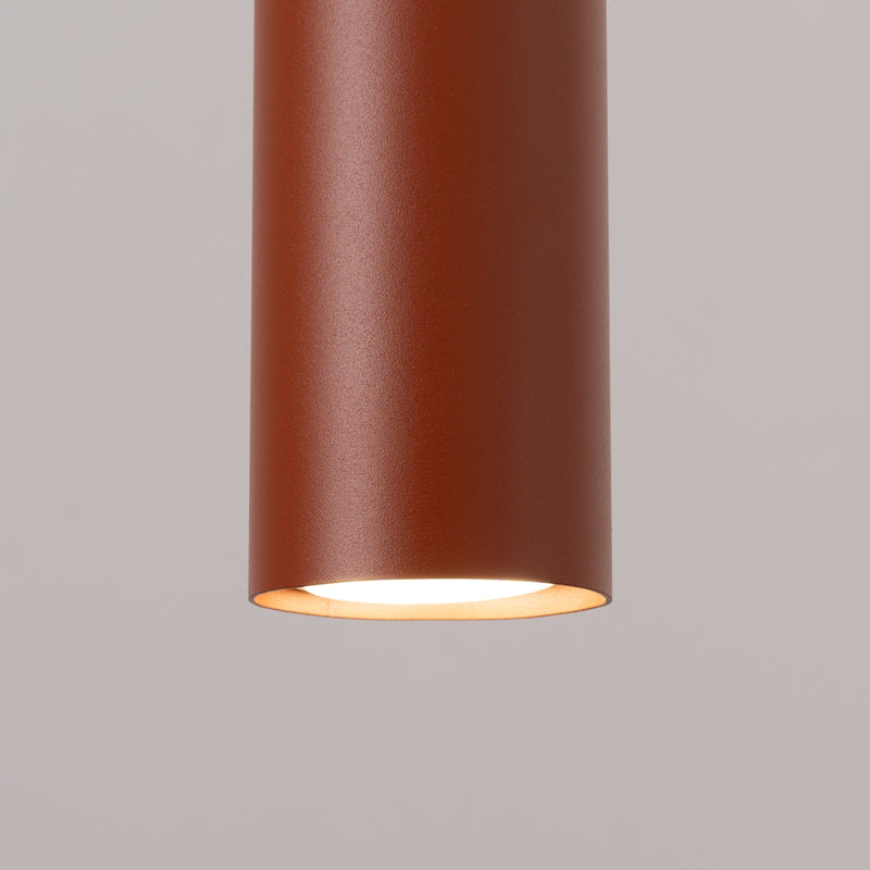 Hanglamp LAGOS 3P rood oker