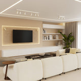 Wandlamp RING beige