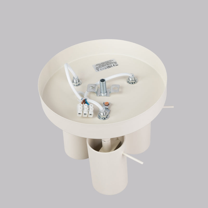 Plafondlamp RING 3P beige