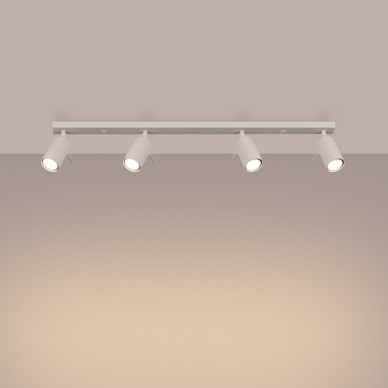 Plafondlamp RING 4L beige