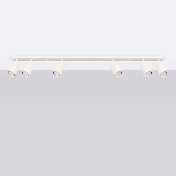 Plafondlamp RING 6L beige