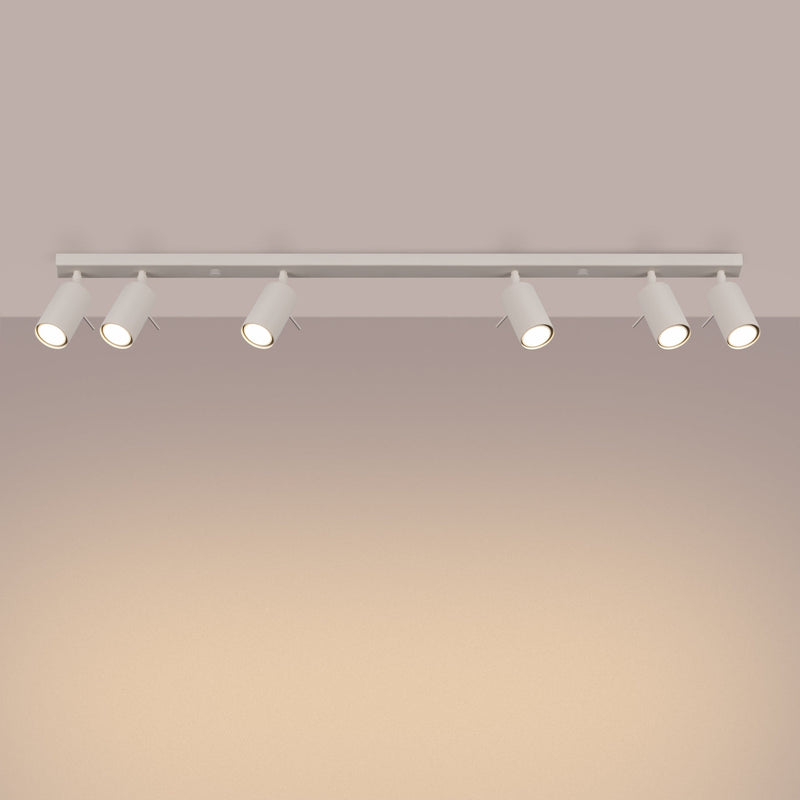 Plafondlamp RING 6L beige