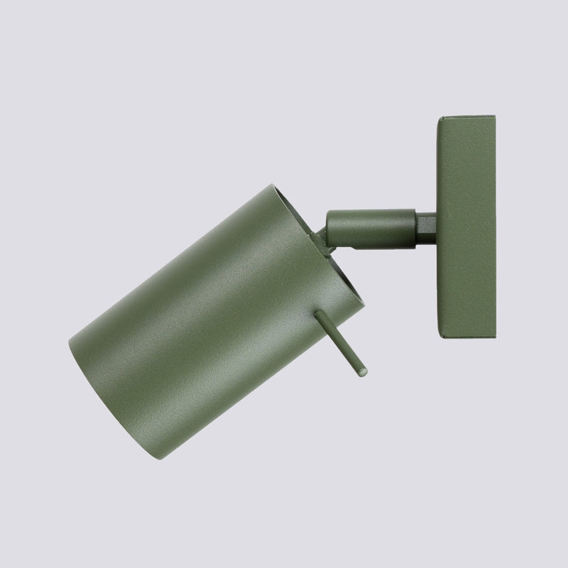Wandlamp RING olijfgroen