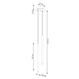 Hanglamp PASTELO 2 beige