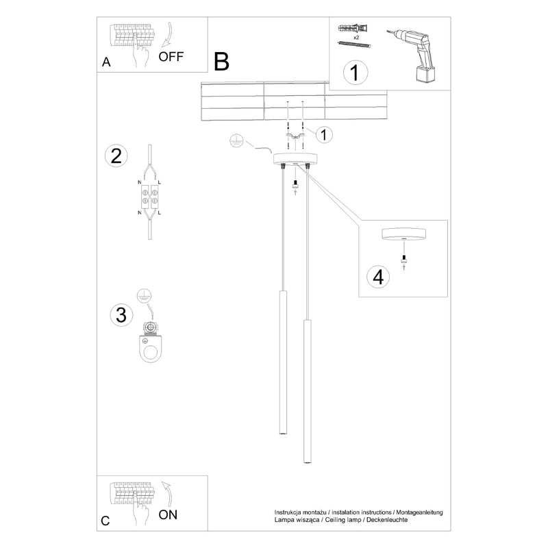 Hanglamp PASTELO 2 beige