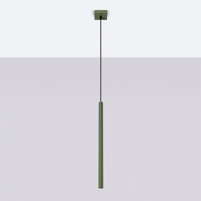 Hanglamp PASTELO 1 olijfgroen
