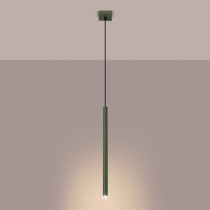 Hanglamp PASTELO 1 olijfgroen