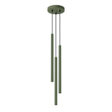 Hanglamp PASTELO 3P olijfgroen