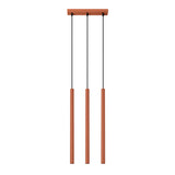 Hanglamp PASTELO 3 rood oker