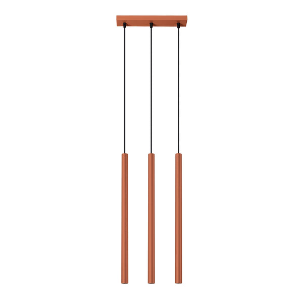 Hanglamp PASTELO 3 rood oker