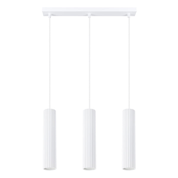 Hanglamp KARBON 3L wit