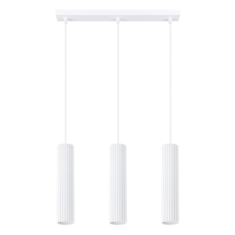 Hanglamp KARBON 3L wit