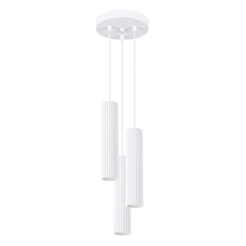 Hanglamp KARBON 3P wit