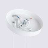 Hanglamp KARBON 3P wit