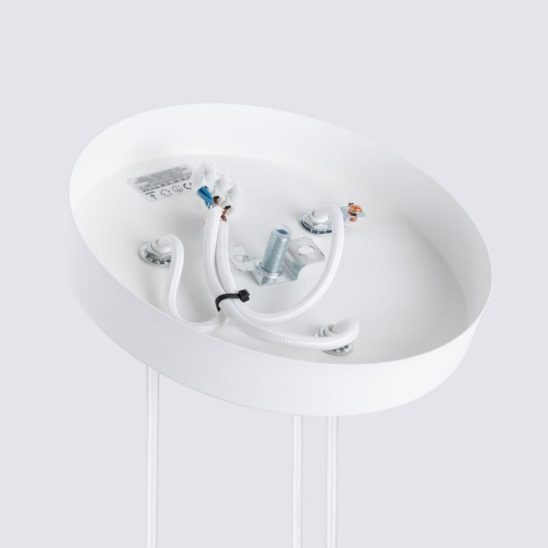 Hanglamp KARBON 3P wit