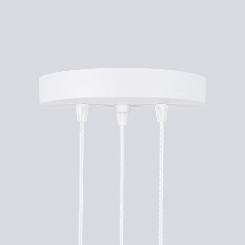 Hanglamp KARBON 3P wit