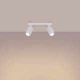 Plafondlamp KARBON 2 wit
