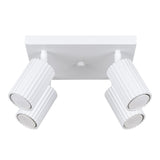 Plafondlamp KARBON 4 wit