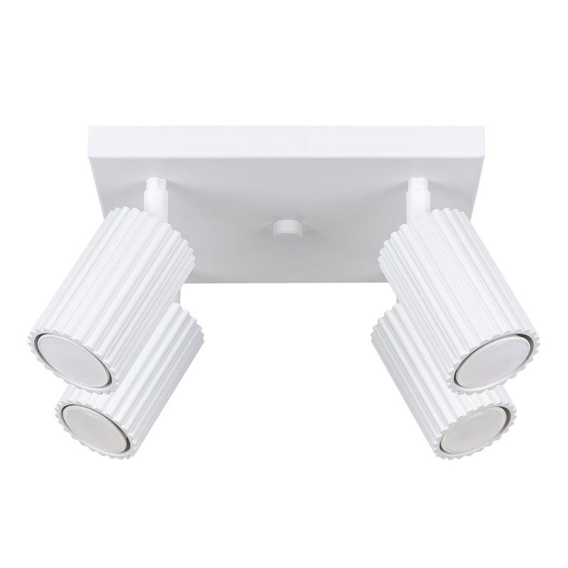 Plafondlamp KARBON 4 wit