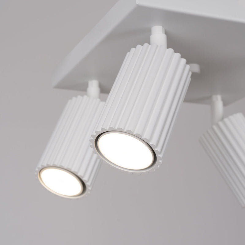 Plafondlamp KARBON 4 wit