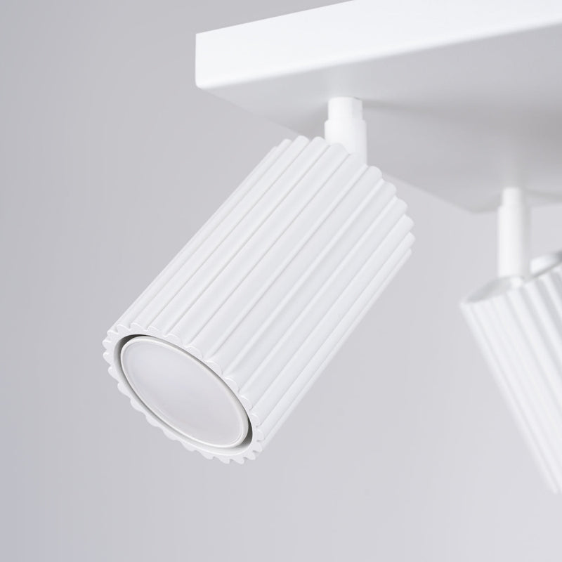 Plafondlamp KARBON 4 wit