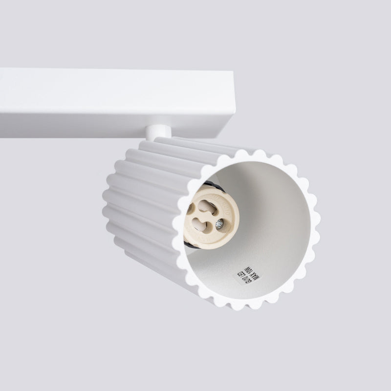 Plafondlamp KARBON 4L wit