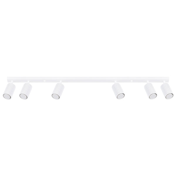 Plafondlamp KARBON 6L wit