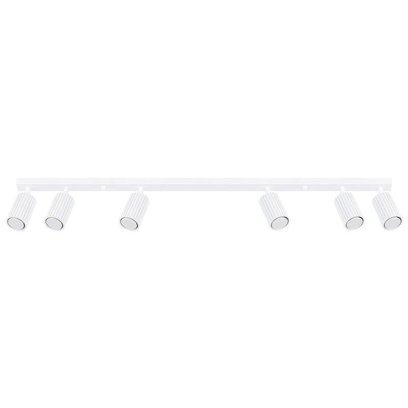 Plafondlamp KARBON 6L wit