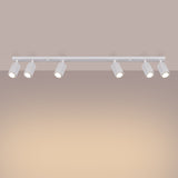 Plafondlamp KARBON 6L wit