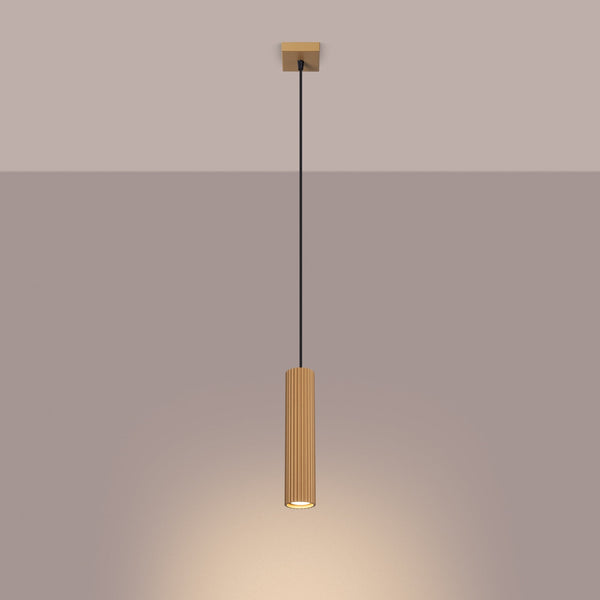Hanglamp KARBON 1 goud