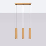 Hanglamp KARBON 3L goud